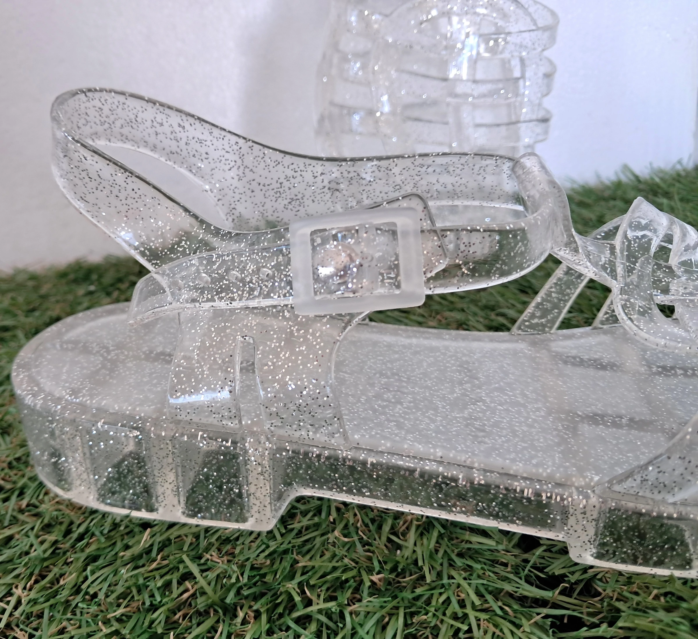 Sandalen / Medusels / Fifi / met pailletten - Transparant - maat 38 – photo 3